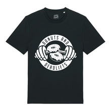 Load image into Gallery viewer, Donuts & Deadlifts Unisex T-Shirt
