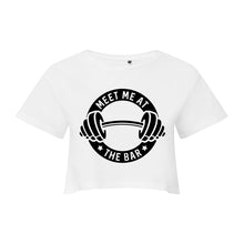 Load image into Gallery viewer, Meet Me At The Bar Cropped T-Shirt
