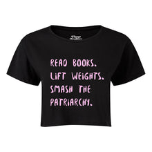 Load image into Gallery viewer, Smash The Patriarchy Cropped T-Shirt
